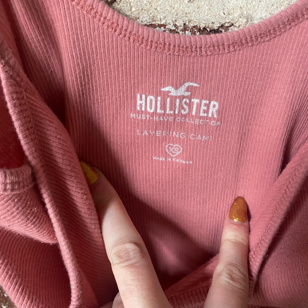 Hollister pink layering cami - Picture 4 of 5